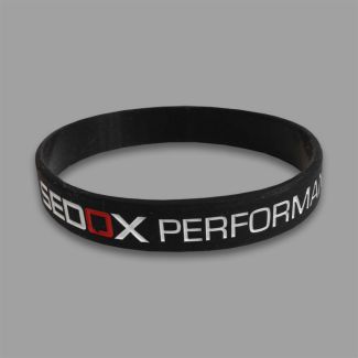 Sedox Performance - silicone wristband - black (sedox-wristband-black)