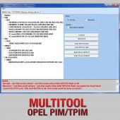 Multitool Plugin Opel PIM/TPIM for I/O Terminal Tool