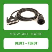 KESSv2 Deutz-Fendt 14 pin diagnostic connector cable
