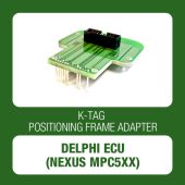 K-TAG positioning frame adapter for Delphi ECU (Nexus MPC5xx) 14AM00T06M - 3