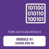 PCM Flash - Module 41 - Scania EMS S6 (pcmflash_module41)