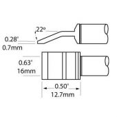 Metcal PTTC-705 Precision Tweezers Blade Tip (PTTC-705)-1