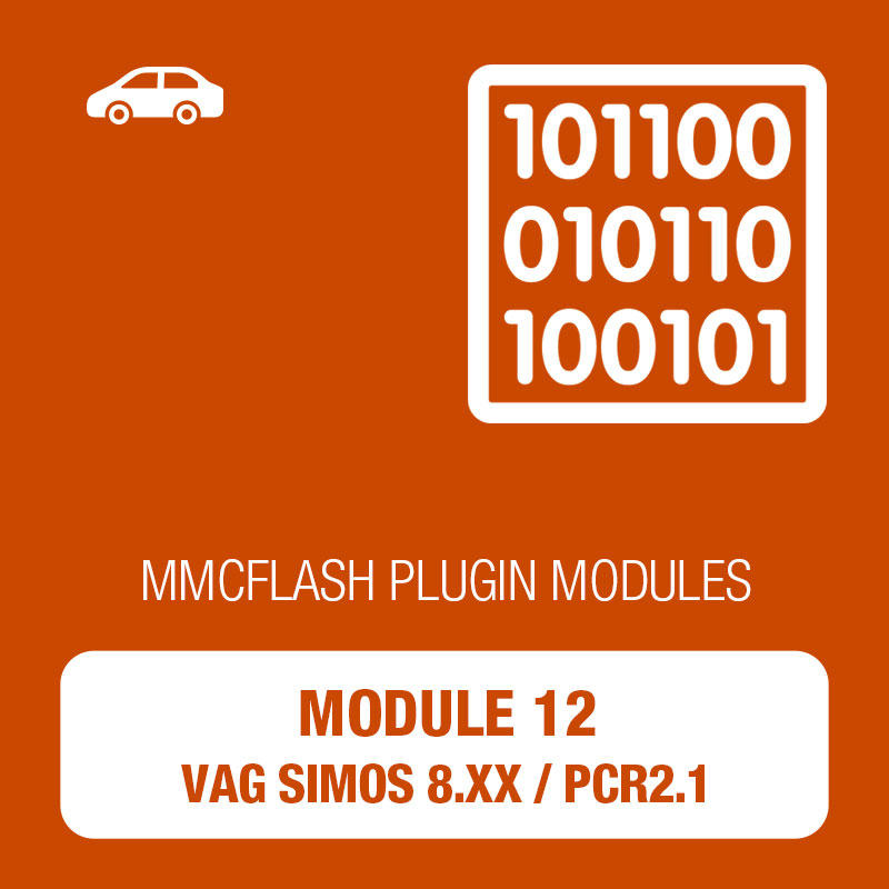 12 Module - VAG Simos 8.хx/PCR2.1 for MMC Flash