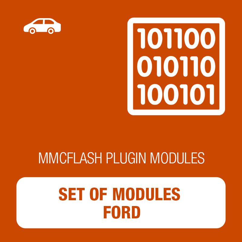 Set of modules Ford for MMC Flash 