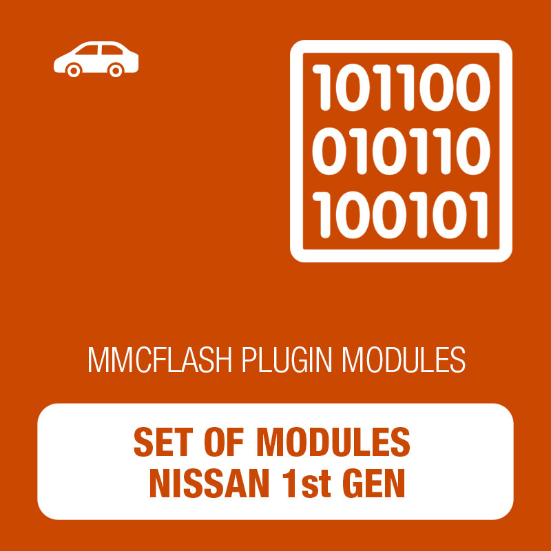 Set of modules Nissan 1st Gen for MMCFlash