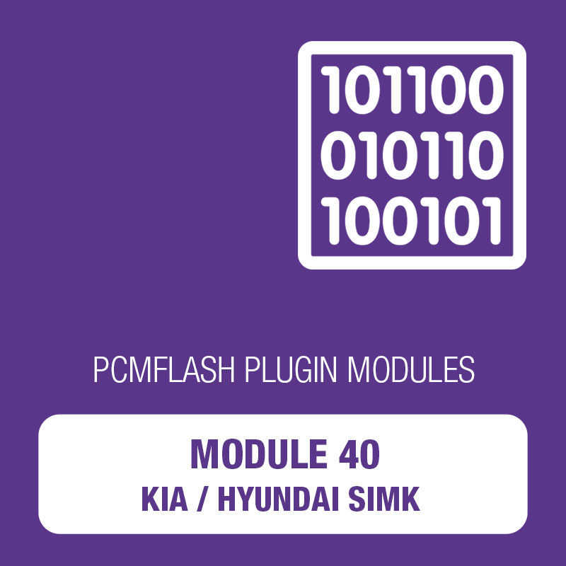 Module 40 - Kia/Hyundai SIMK for PCM Flash